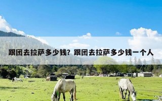 跟团去拉萨多少钱？跟团去拉萨多少钱一个人