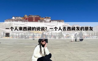一个人来西藏的说说？一个人去西藏发的朋友圈
