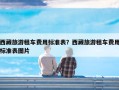 西藏旅游租车费用标准表？西藏旅游租车费用标准表图片