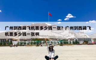 广州到西藏飞机票多少钱一张？广州到西藏飞机票多少钱一张啊
