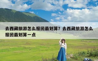 去西藏旅游怎么报团最划算？去西藏旅游怎么报团最划算一点