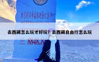 去西藏怎么玩才好玩？去西藏自由行怎么玩