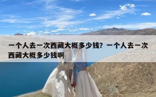 一个人去一次西藏大概多少钱？一个人去一次西藏大概多少钱啊