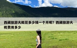 西藏旅游大概花多少钱一个月呢？西藏旅游大概费用多少