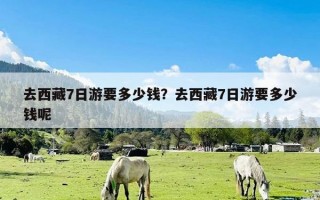 去西藏7日游要多少钱？去西藏7日游要多少钱呢