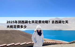 2025年到西藏七天花费攻略？去西藏七天大概花费多少