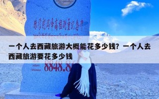 一个人去西藏旅游大概能花多少钱？一个人去西藏旅游要花多少钱