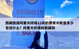 西藏旅游阿里大环线13天的费用大概是多少包括什么？阿里大环线和新藏线
