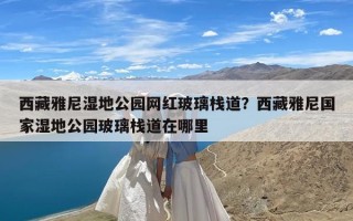 西藏雅尼湿地公园网红玻璃栈道？西藏雅尼国家湿地公园玻璃栈道在哪里