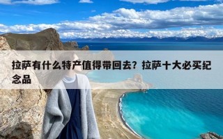 拉萨有什么特产值得带回去？拉萨十大必买纪念品