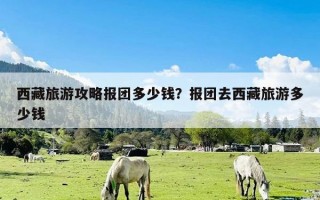 西藏旅游攻略报团多少钱？报团去西藏旅游多少钱