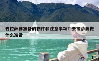 去拉萨要准备的物件和注意事项？去拉萨要做什么准备