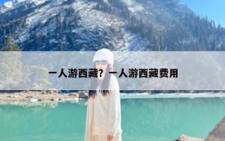 一人游西藏？一人游西藏费用