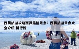 西藏旅游攻略西藏最佳景点？西藏旅游景点大全介绍 排行榜