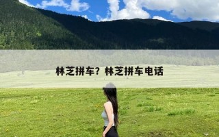 林芝拼车？林芝拼车电话