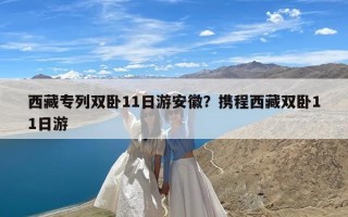 西藏专列双卧11日游安徽？携程西藏双卧11日游