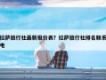 拉萨旅行社最新报价表？拉萨旅行社排名联系电