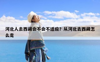 河北人去西藏会不会不适应？从河北去西藏怎么走
