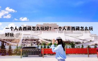 一个人去西藏怎么玩好？一个人去西藏怎么玩好玩