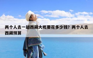 两个人去一趟西藏大概要花多少钱？两个人去西藏预算