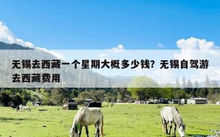无锡去西藏一个星期大概多少钱？无锡自驾游去西藏费用