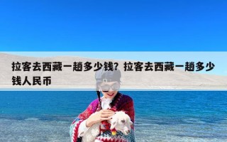 拉客去西藏一趟多少钱？拉客去西藏一趟多少钱人民币