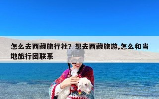 怎么去西藏旅行社？想去西藏旅游,怎么和当地旅行团联系