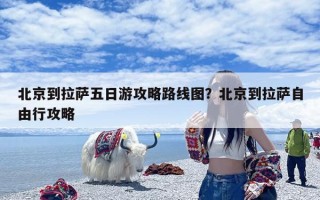 北京到拉萨五日游攻略路线图？北京到拉萨自由行攻略