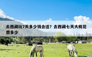 去西藏玩7天多少钱合适？去西藏七天大概花费多少