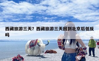 西藏旅游三天？西藏旅游三天回到北京后低反吗