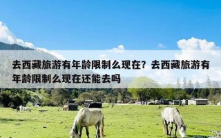 去西藏旅游有年龄限制么现在？去西藏旅游有年龄限制么现在还能去吗