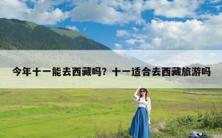 今年十一能去西藏吗？十一适合去西藏旅游吗