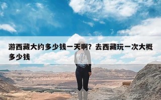 游西藏大约多少钱一天啊？去西藏玩一次大概多少钱