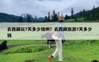 去西藏玩7天多少钱啊？去西藏旅游7天多少钱