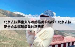 北京去拉萨坐火车哪趟最美的路线？北京去拉萨坐火车哪趟最美的路线呢