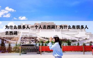为什么很多人一个人去西藏？为什么有很多人去西藏