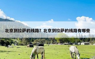 北京到拉萨的线路？北京到拉萨的线路有哪些