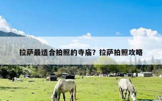 拉萨最适合拍照的寺庙？拉萨拍照攻略