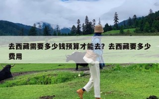 去西藏需要多少钱预算才能去？去西藏要多少费用