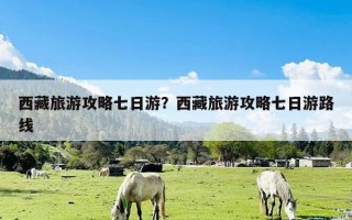 西藏旅游攻略七日游？西藏旅游攻略七日游路线