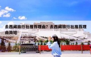 去西藏旅行社推荐理由？去西藏旅行社推荐理由简短