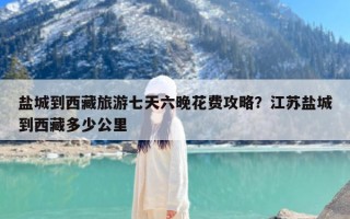 盐城到西藏旅游七天六晚花费攻略？江苏盐城到西藏多少公里