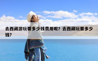 去西藏游玩要多少钱费用呢？去西藏玩要多少钱?