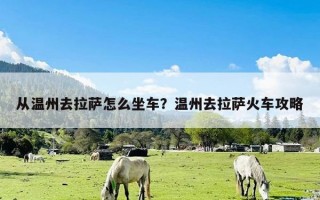 从温州去拉萨怎么坐车？温州去拉萨火车攻略