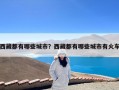 西藏都有哪些城市？西藏都有哪些城市有火车