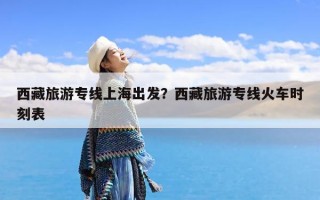西藏旅游专线上海出发？西藏旅游专线火车时刻表