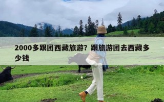 2000多跟团西藏旅游？跟旅游团去西藏多少钱