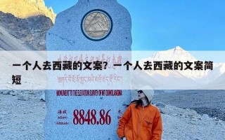一个人去西藏的文案？一个人去西藏的文案简短