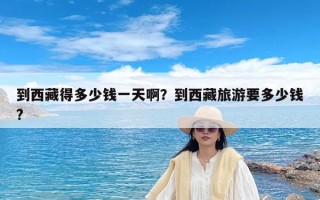 到西藏得多少钱一天啊？到西藏旅游要多少钱?