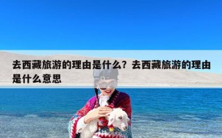 去西藏旅游的理由是什么？去西藏旅游的理由是什么意思